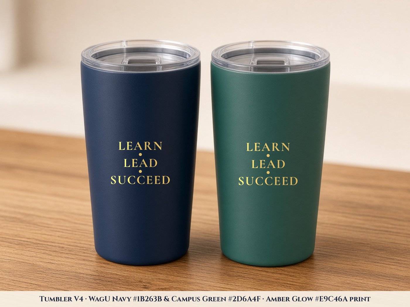 Learn • Lead • Succeed Tumbler